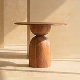 Abacus Wooden Side Table